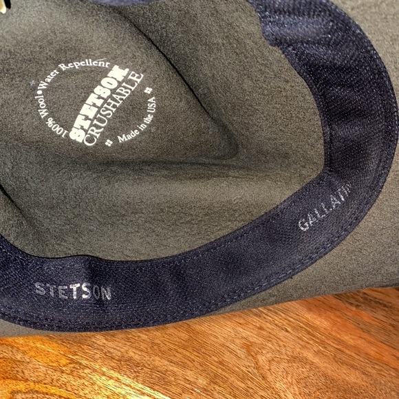 Stetson Gallatin 100% Wool Crushable Hat Size Large - Picture 9 of 9